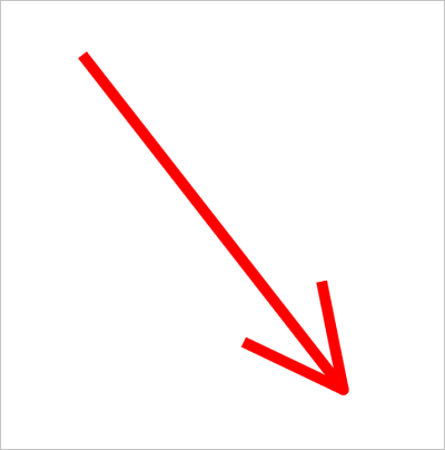 arrow shape