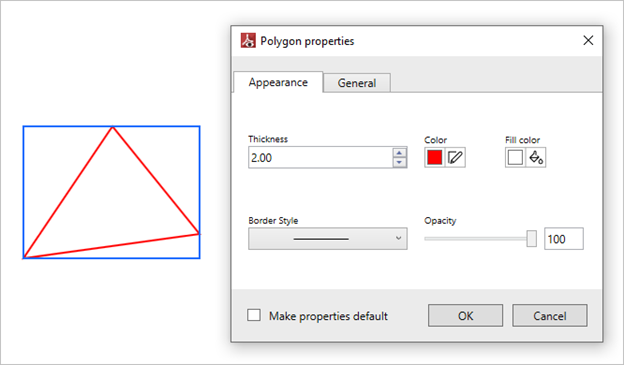 WPF PDFViewer Before applying polygon border style