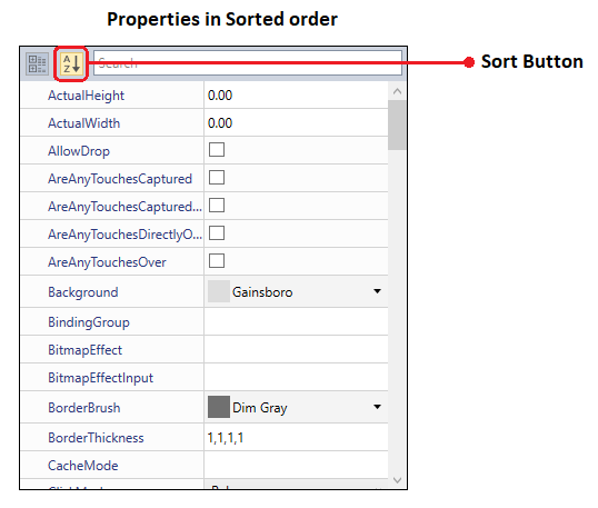 Properties of PropertyGrid is sorted in ascending order