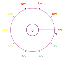 Change tick label text formatting