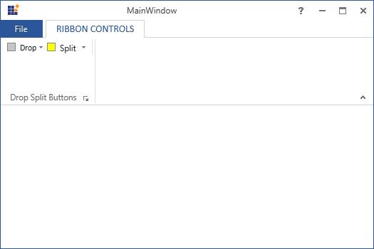 Adding Ribbon Items to ButtonPanel in WPF Ribbon
