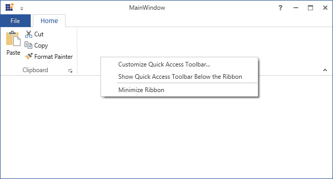 Displaying ContextMenu while Right-clicking on WPF Ribbon
