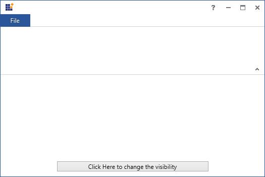 Changing ContextTabGroup visibility at Runtime in WPF Ribbon