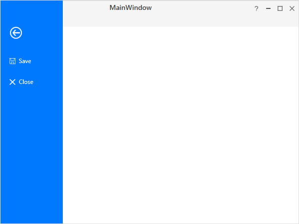 WPF Ribbon Backstage displays Image for BackstageButton using VectorImage