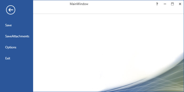 WPF Ribbon Backstage with BackStageCommandButton