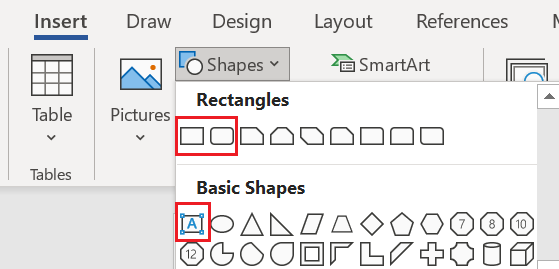 Shapes In WPF RichTextBox Control | Syncfusion