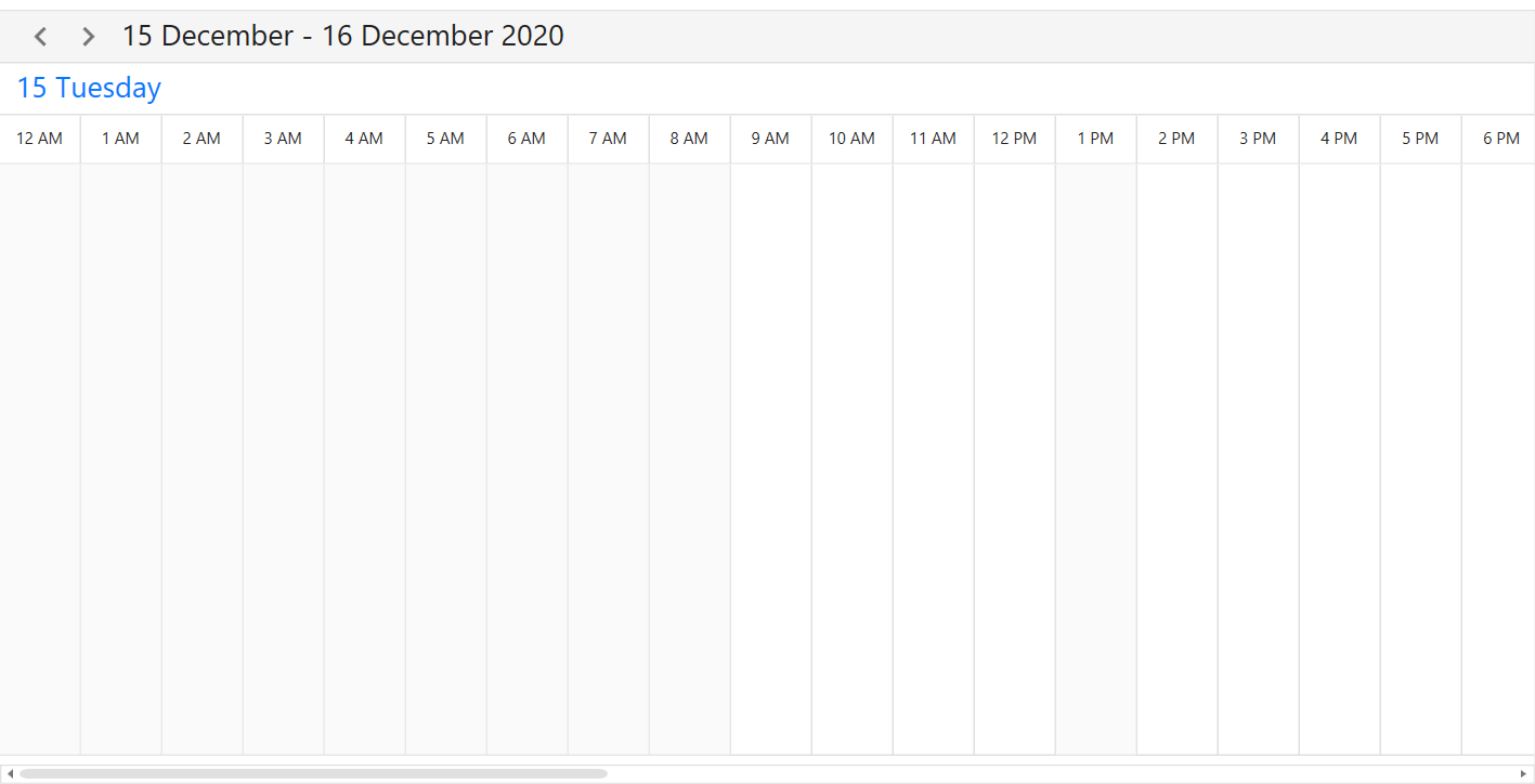 WPF Scheduler DaysCount in TimelineDay