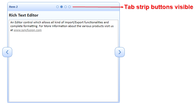 wpf tabnavigation tab strip visible