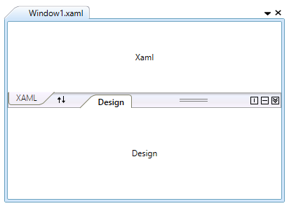 Shows the splitter pages in WPF TabSplitter
