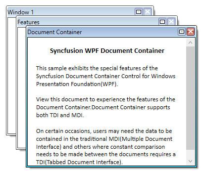 Restrict the Minimizing MDI window in Document Container