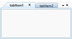 Changing the particular item close button visibility in tab panel