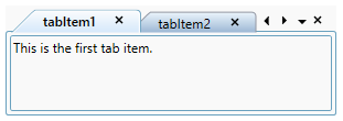 WPF TabControl and TabItem displays the close button