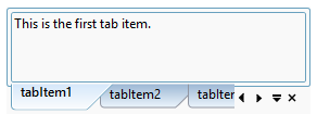 Positioning tabitems at the bottom in WPF TabControl