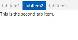 TabItem with Fill header style