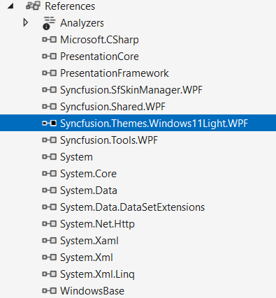 Add theme assembly reference