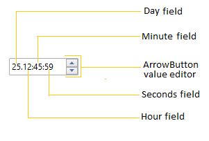 TimeSpanEdit control time fields