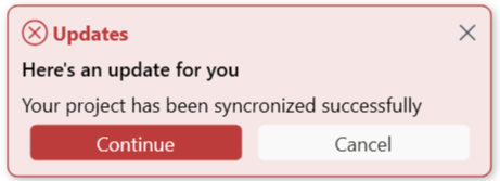 SfToastNotification Fill Error image