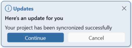 SfToastNotification Text Fill image