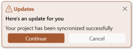 SfToastNotification Fill Warning image