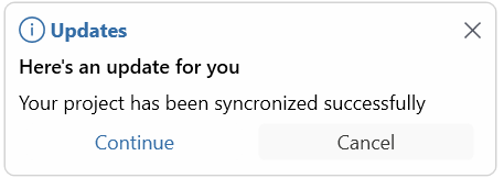 SfToastNotification Text Info image