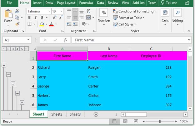 Customizing Cell Style in Exported WPF TreeGrid Data