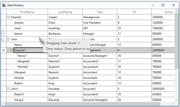 WPF TreeGrid with Modified Resource File