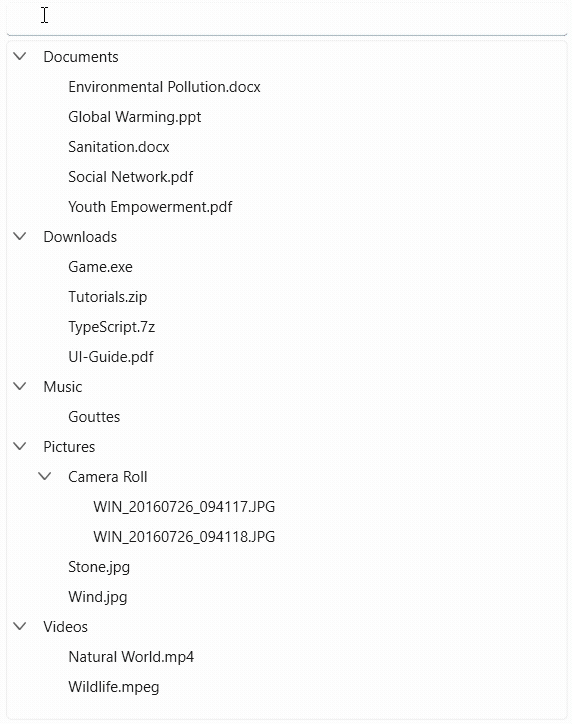 EmptyContent in WPF TreeView