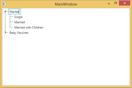 Editing the WPF TreeView items
