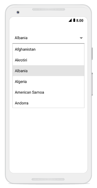 Xamarin.Android ComboBox Populating business objects