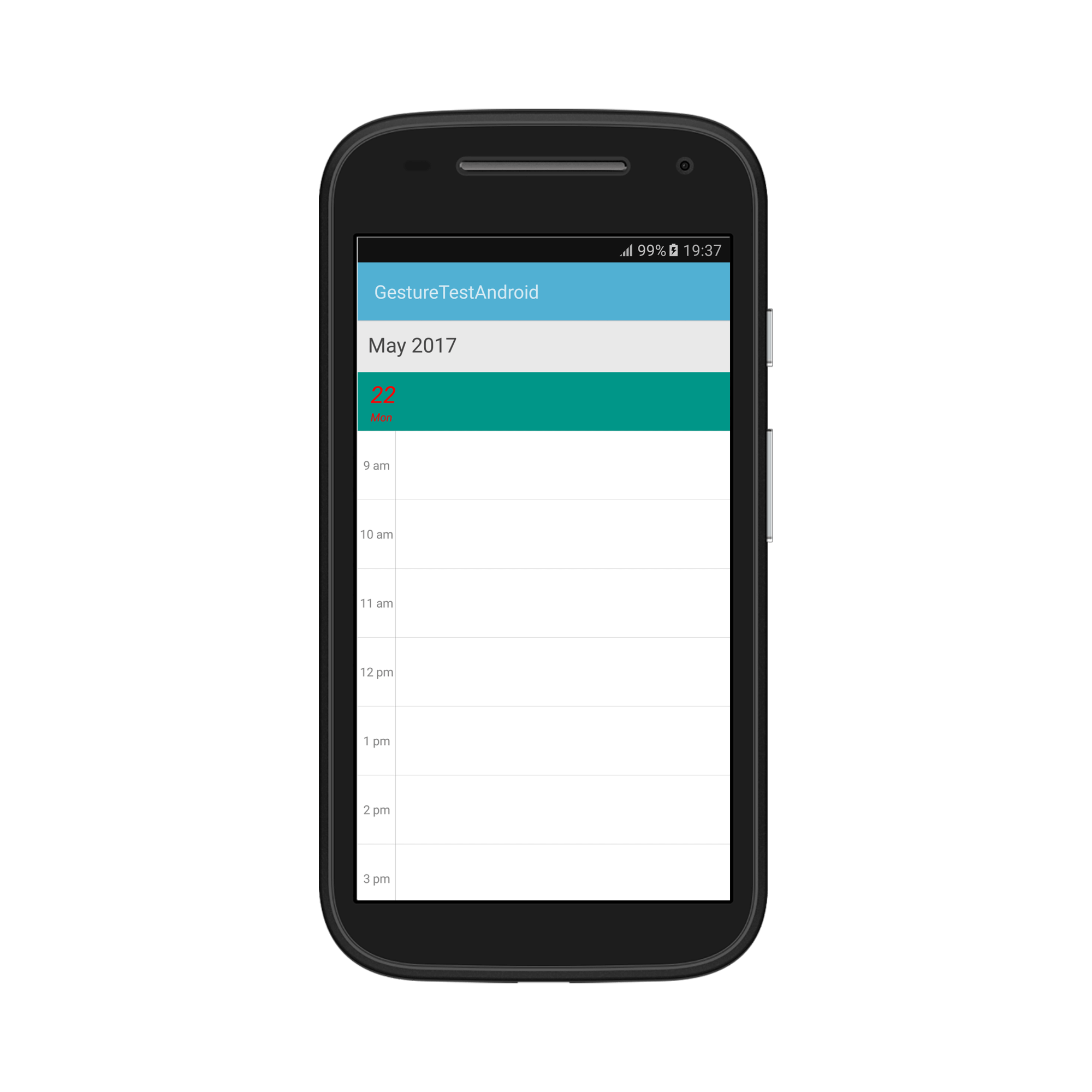 Day view view header appearance customization in schedule for Xamarin.Android
