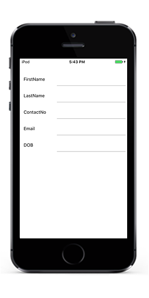 Customization of label width in Xamarin.iOS DataForm