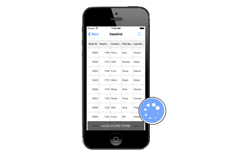LoadMore in Xamarin iOS DataGrid