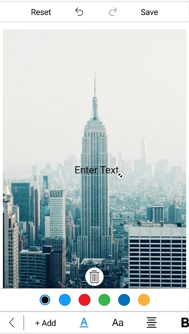 SfImageEditor default color selected index