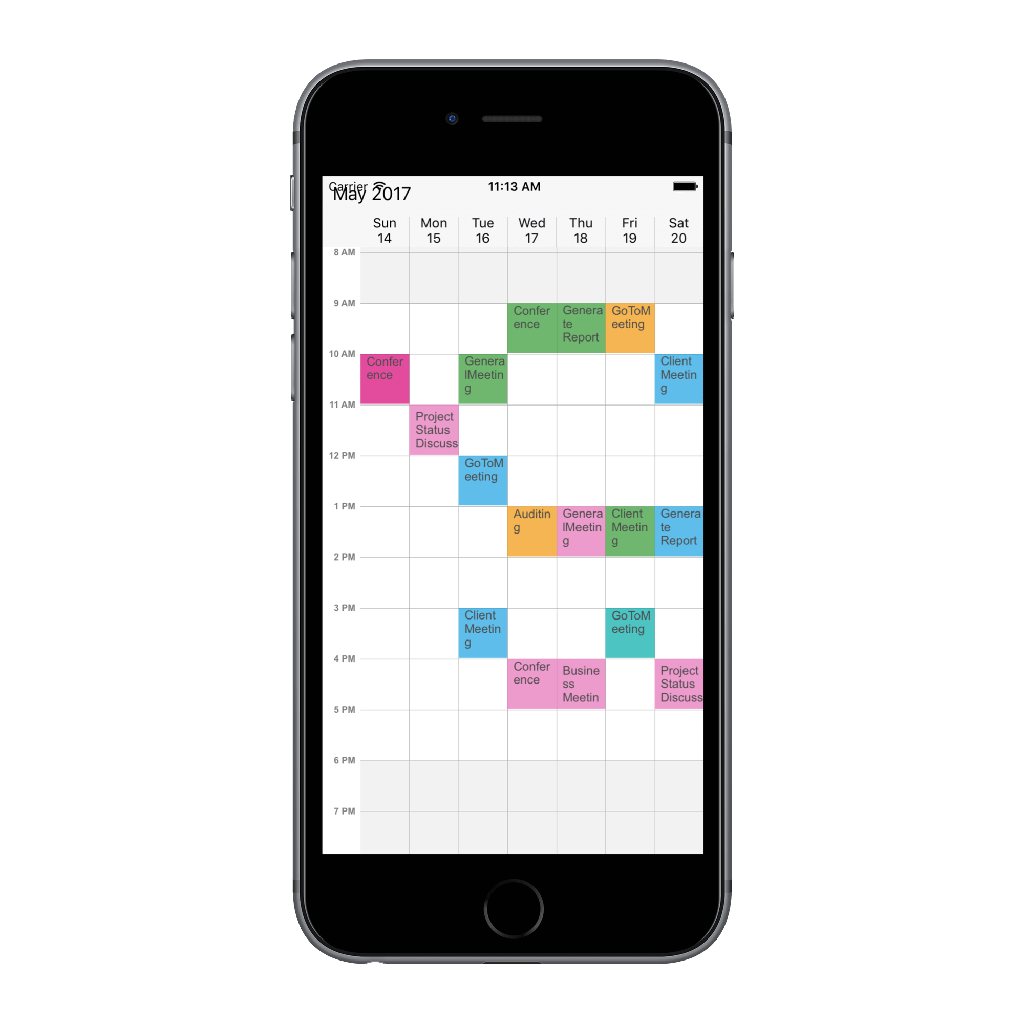 Schedule in xamarin ios