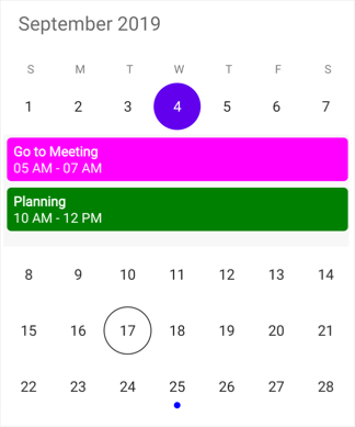 symfony - FullCalendar calendar doesn't display events when