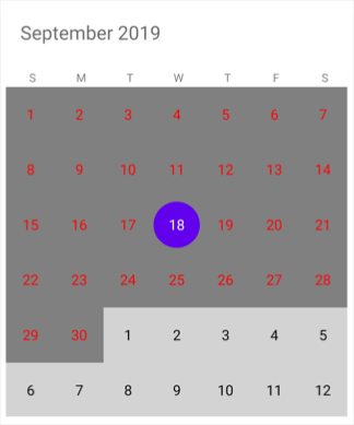 Cell customization support in Xamarin.Forms Calendar