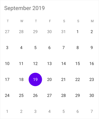 Xamarin Calendar Resrict Dates