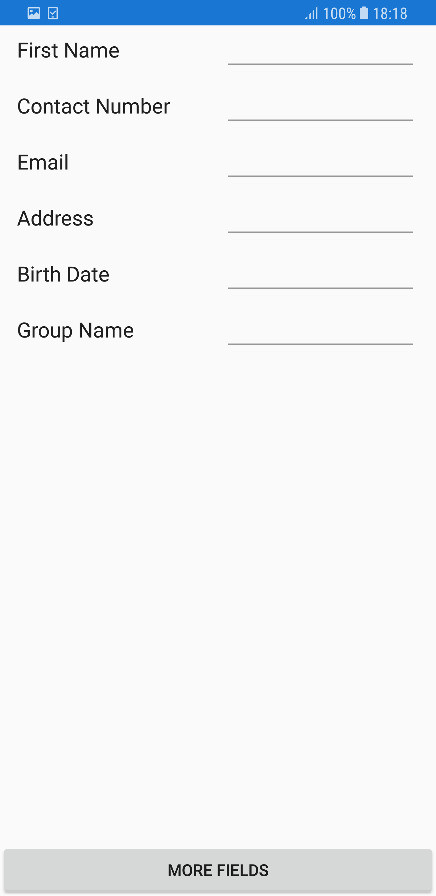 Initial rendering of data form items in Xamarin.Forms DataForm