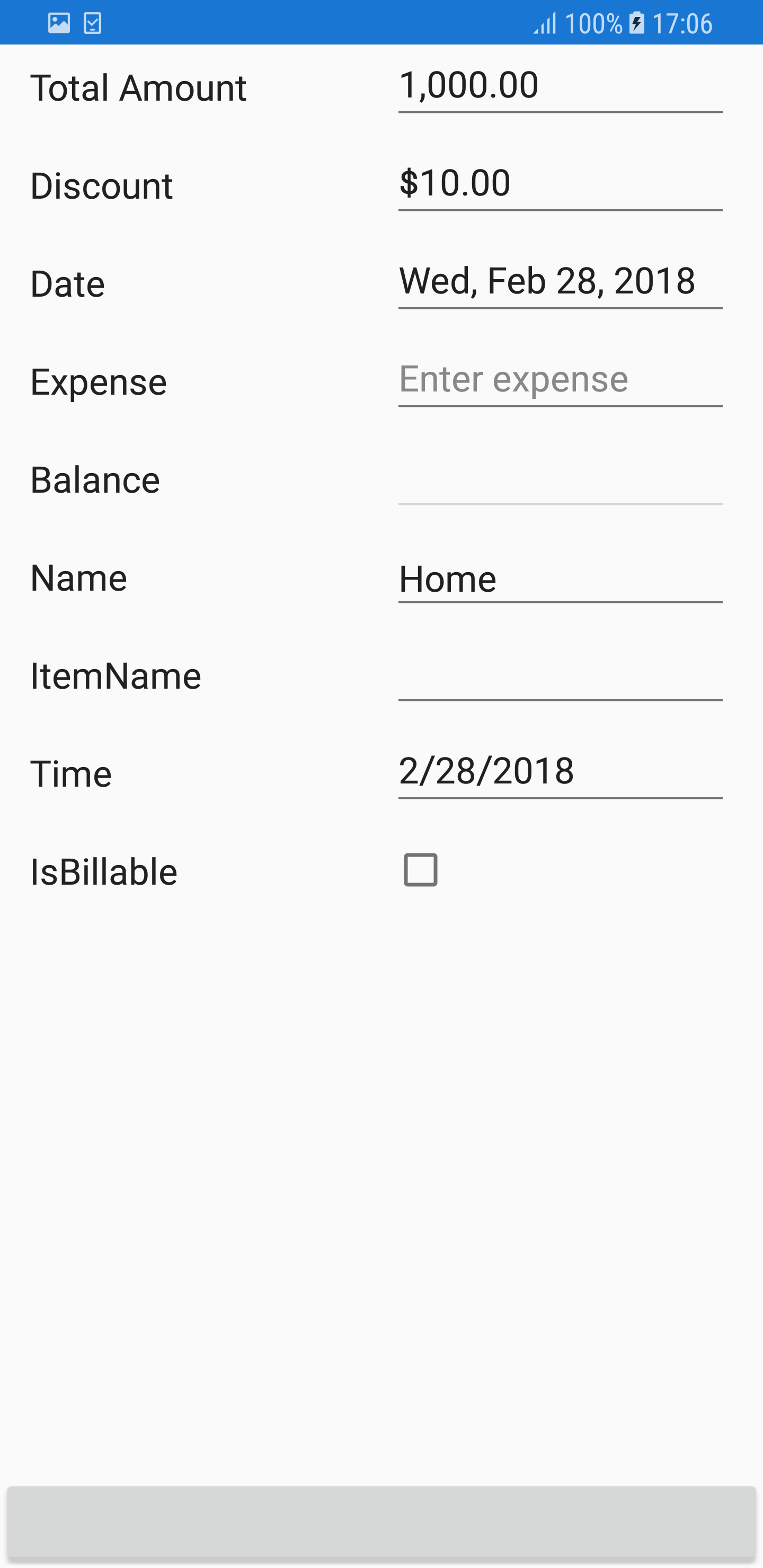 Changing spin button alignment for data form item in Xamarin.Forms DataForm