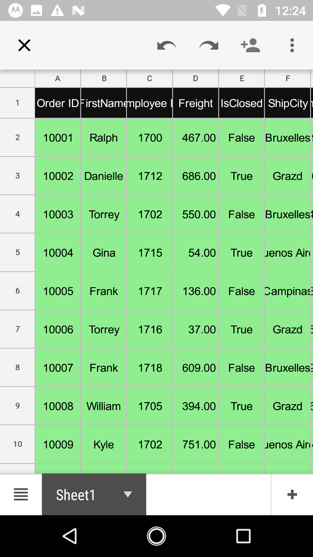 Export DataGrid to Excel with styling applied