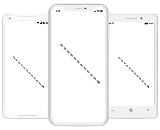 Connector appearance in Xamarin.Forms diagram
