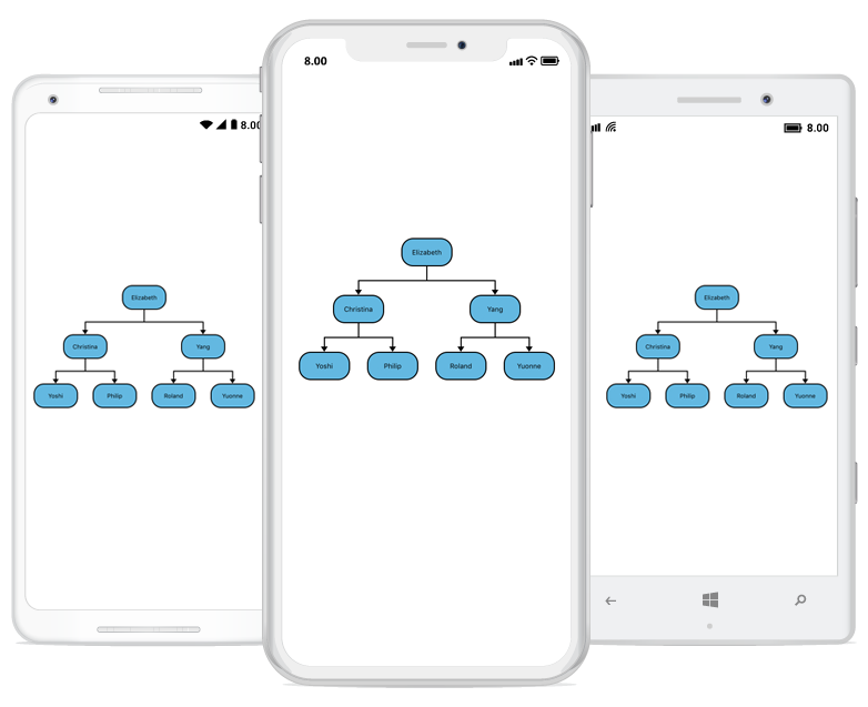 Overview in Xamarin.Forms diagram