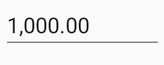 Display value with number notation