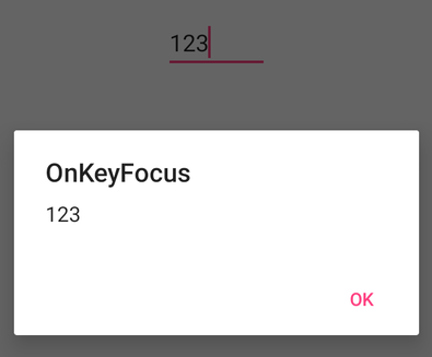 Display SfNumericTextBox control with ValueChanged event OnKeyFocus