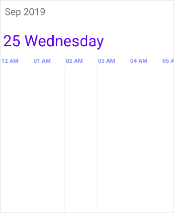 Time label appearance in xamarin forms Timeline view